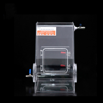 Benchtop Transparent Plexiglass Box With Gloves Vacuum For Lab Research